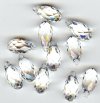 1 13x6.5mm Crystal Swarovski Briolette Drop